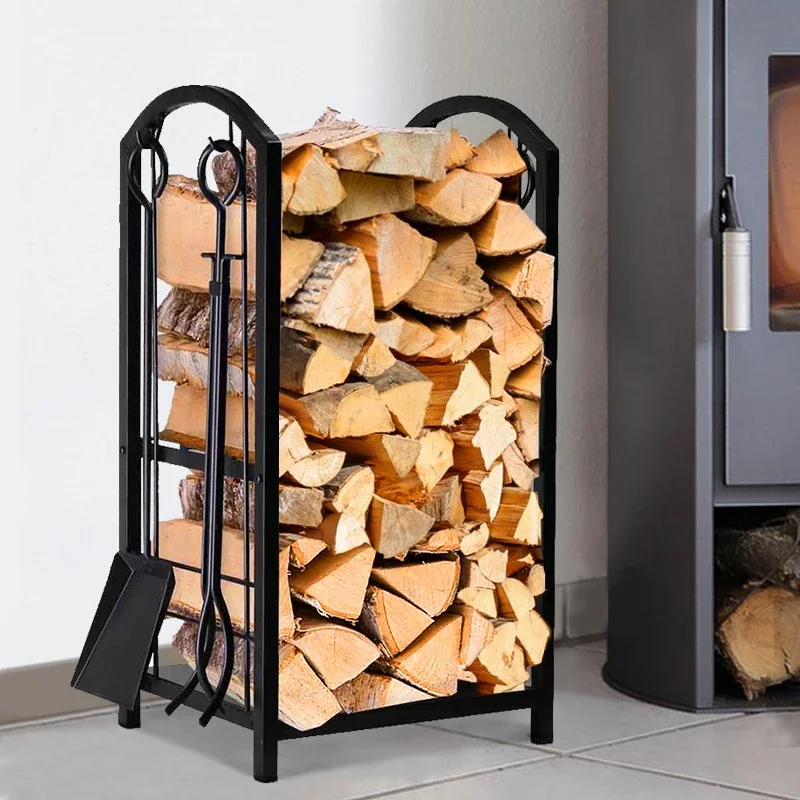 Настоящий пожарный камин подставка для дров каминные инструменты набор корзин