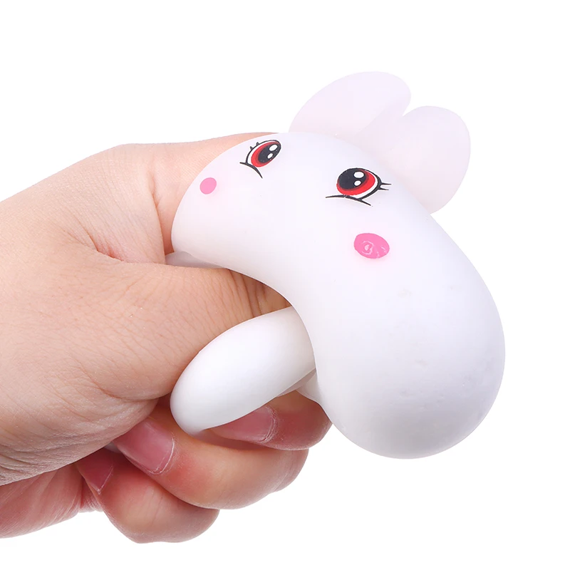 

Cute Rabbit Squishy Toy Change Color Bunny Stress Relief Toys Decompression Doll Squeeze Rising Fidget Toy Novelty Gift
