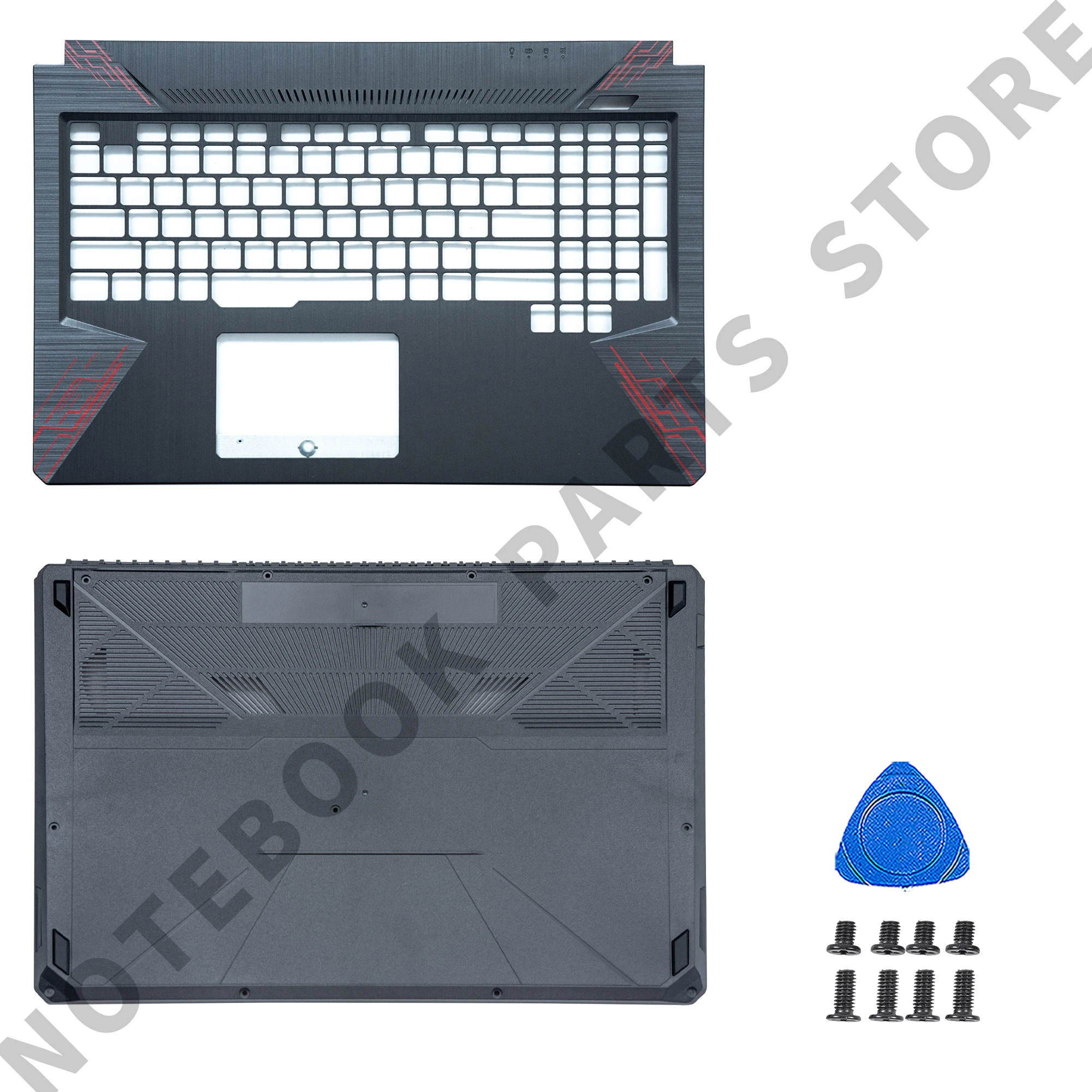 Чехол-клавиатура для FX80 FX80G FX80GD FX504 FX504G FX504GD FX504GE, верхняя крышка, нижний корпус, замена, пластик. (art.: 3920dd0ebbc64) - 3920dd0ebbc64