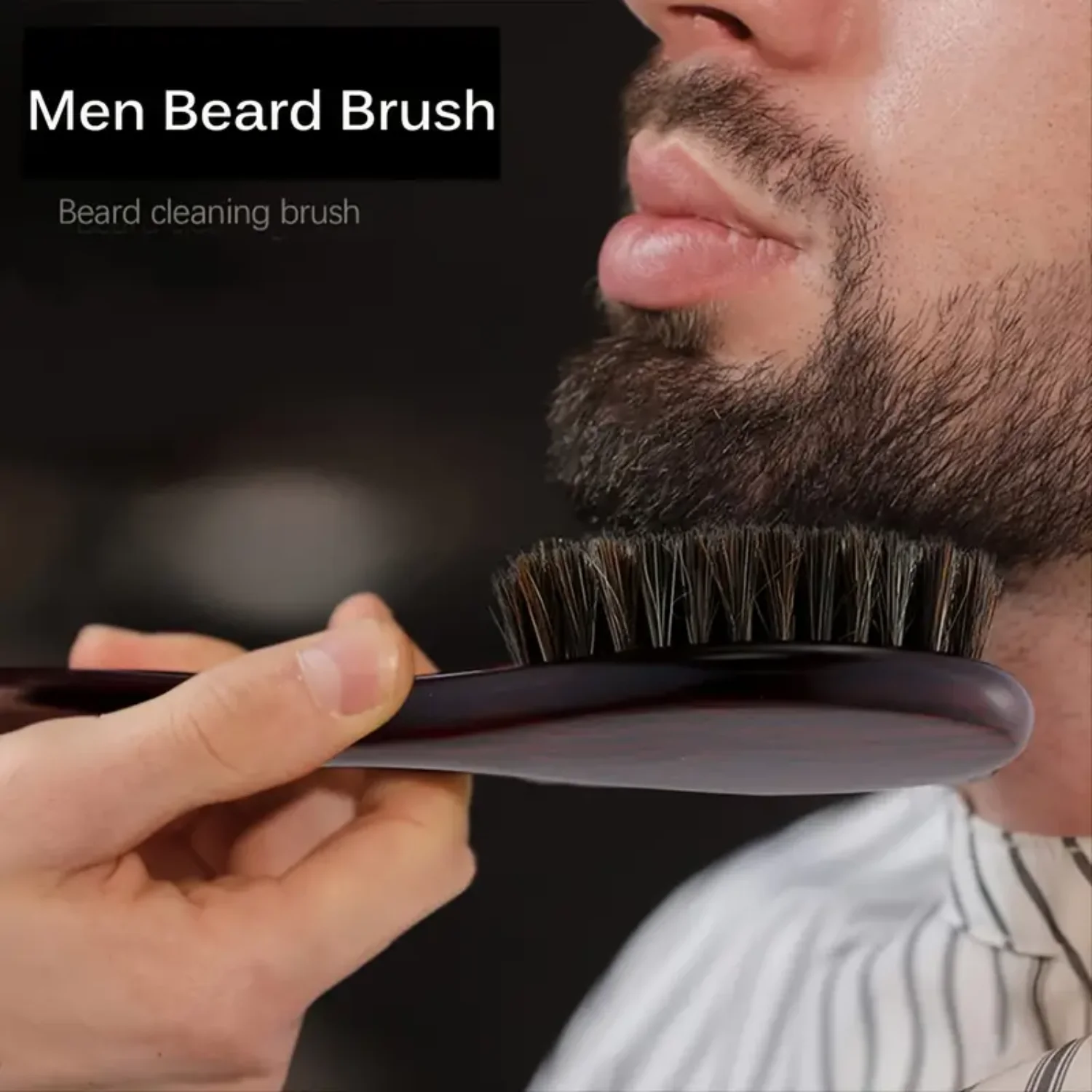 Парикмахерская щетка для выцветания с деревянной ручкой щетина кабана ухода за