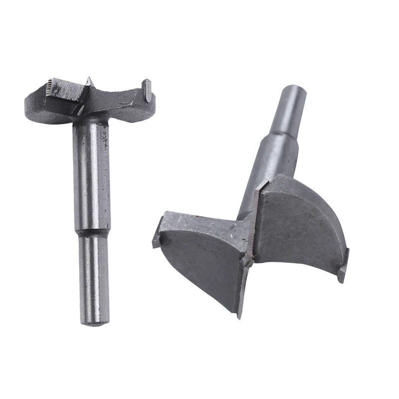 

2 Pcs HSS Forstner Bit Wood Drills Art Drills Pipe Drills 55 Mm & 45 Mm