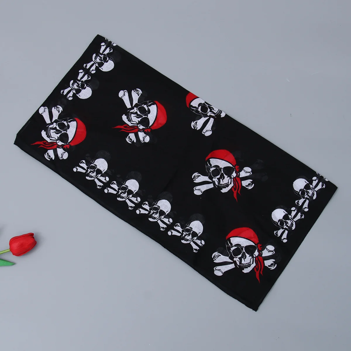 

6pcs Pirate Bandana Pirate Turban Breathable Liner Pirate Theme Party Favors Costume Accessory