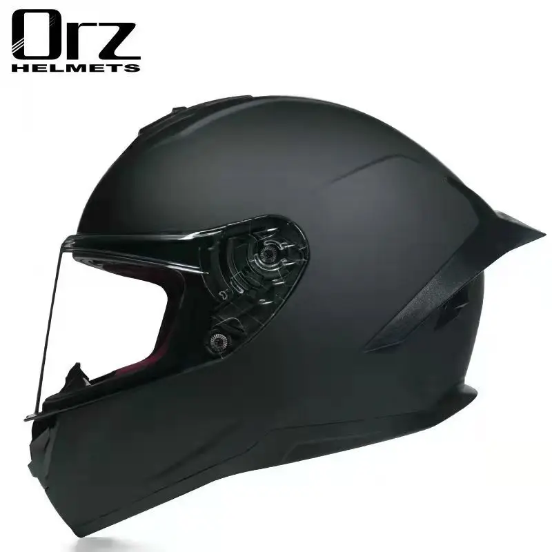 Full face motorcycle helmet, professional racing helmet, unisex helmet, riding safety helmet