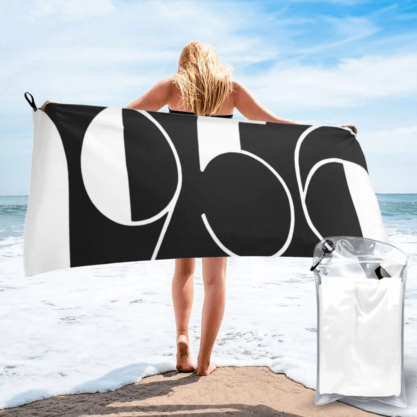 

1956 год рождения Годовщина Uni пляжное полотенце Strand laken полотенце для рук Большое пляжное полотенце для спа Большое пляжное полотенце s морск...
