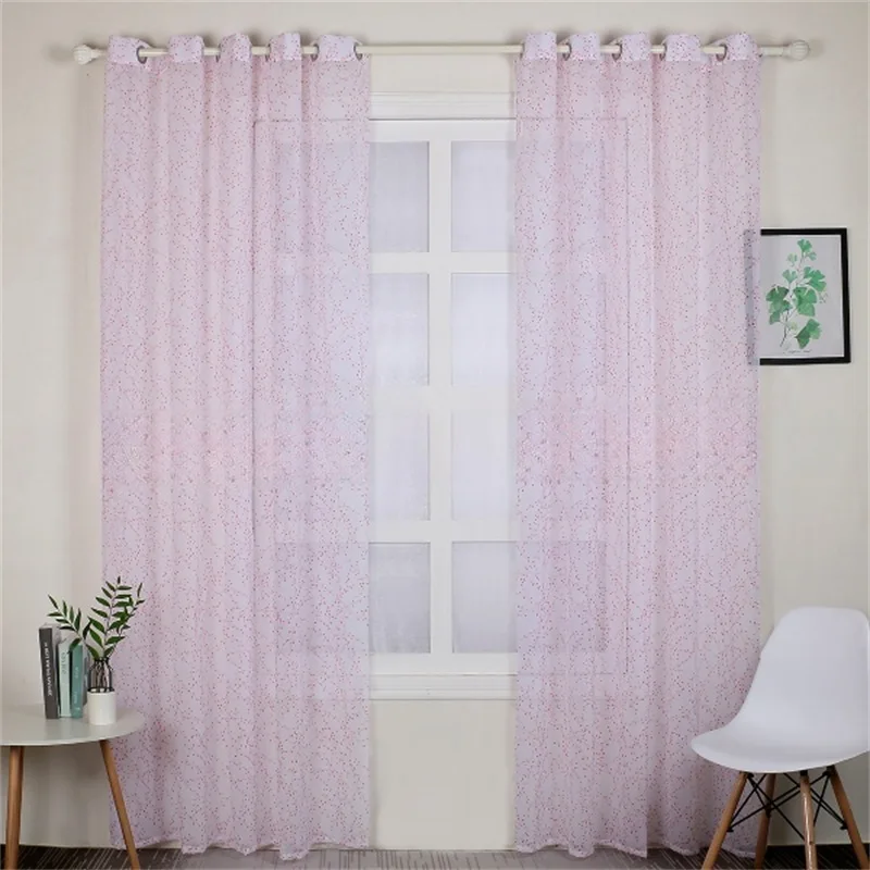 

Новинка 2022 г., украшение для дома в гостиную, спальню, Звездный принт, экран на окно, Современная Минималистичная пасторальная свежая занаве...