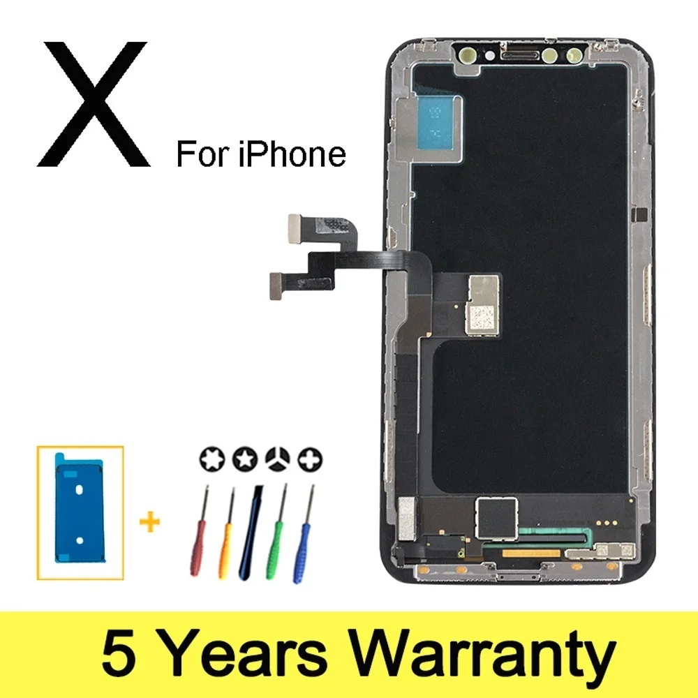 

ЖК-дисплей для iPhone X, XR, 7 Plus, XS Max, XS, 11, OLED, LCD