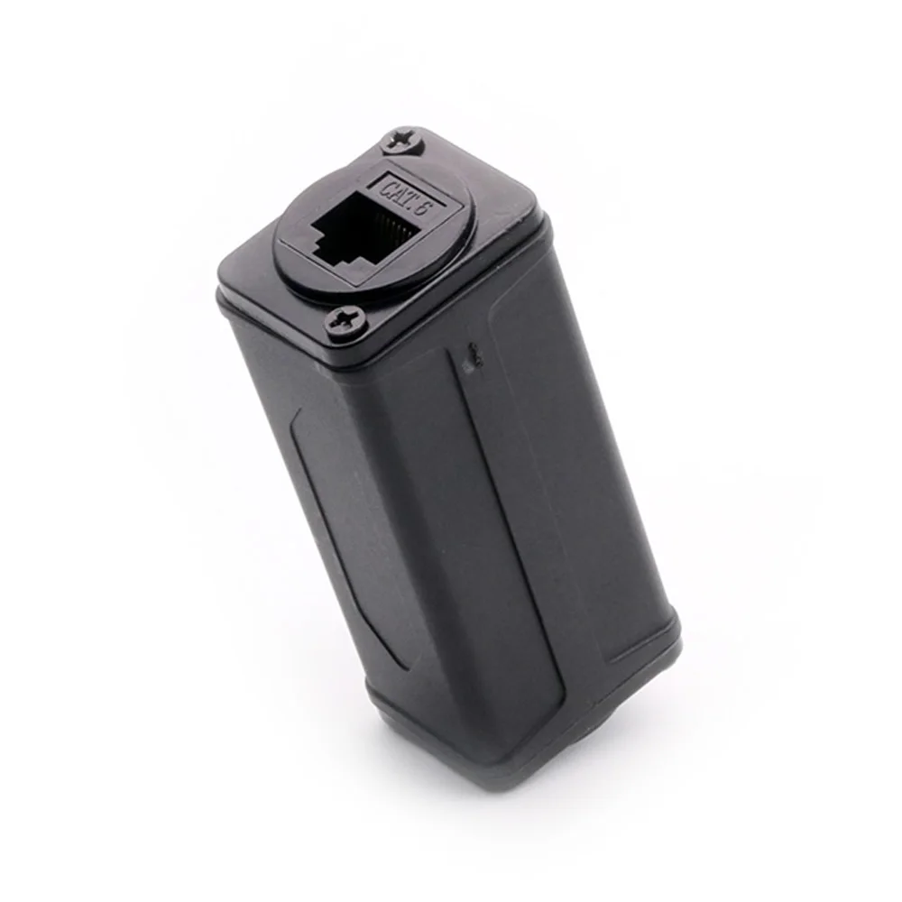 Неэкранированный адаптер Ethercon с разъемом RJ45 мама-мама пластиковым корпусом для