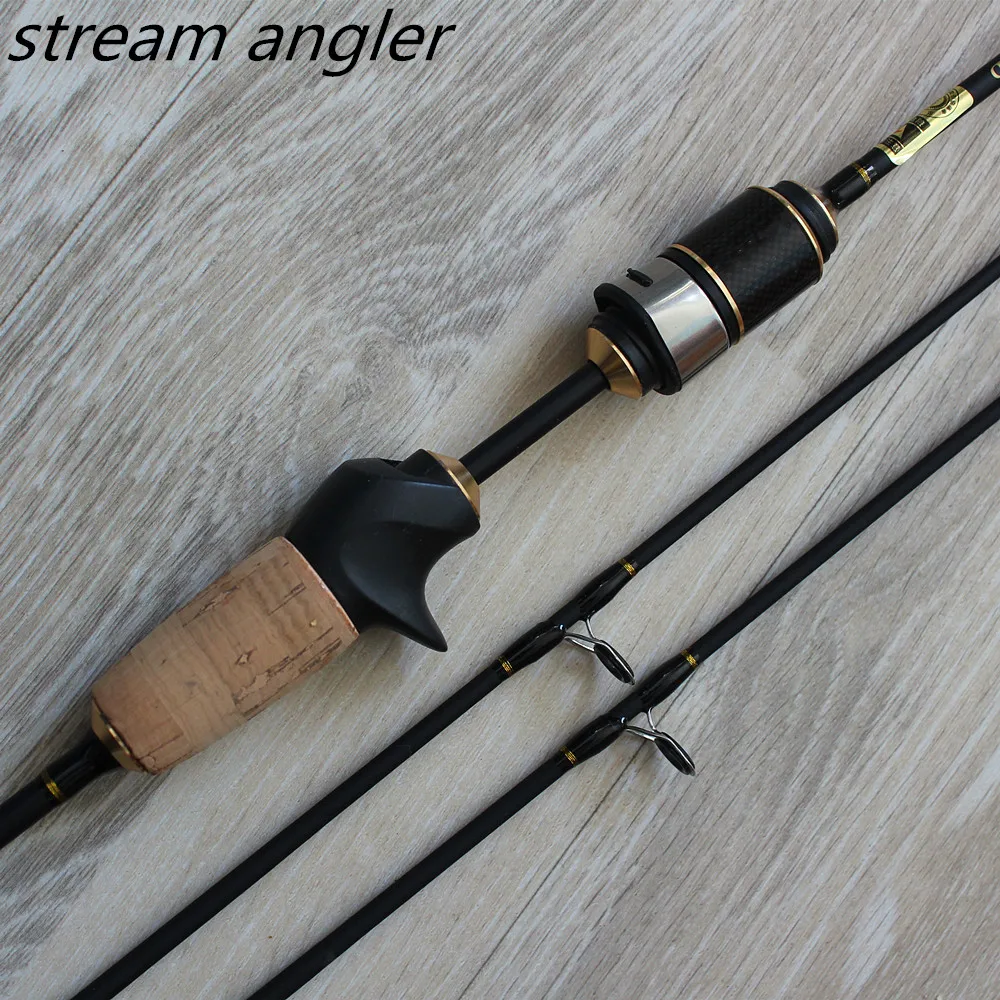 Stream Angler 562UL Стержень для приманки 1 68 м 2 насадки Aast Action Маленькие маленьких рыб