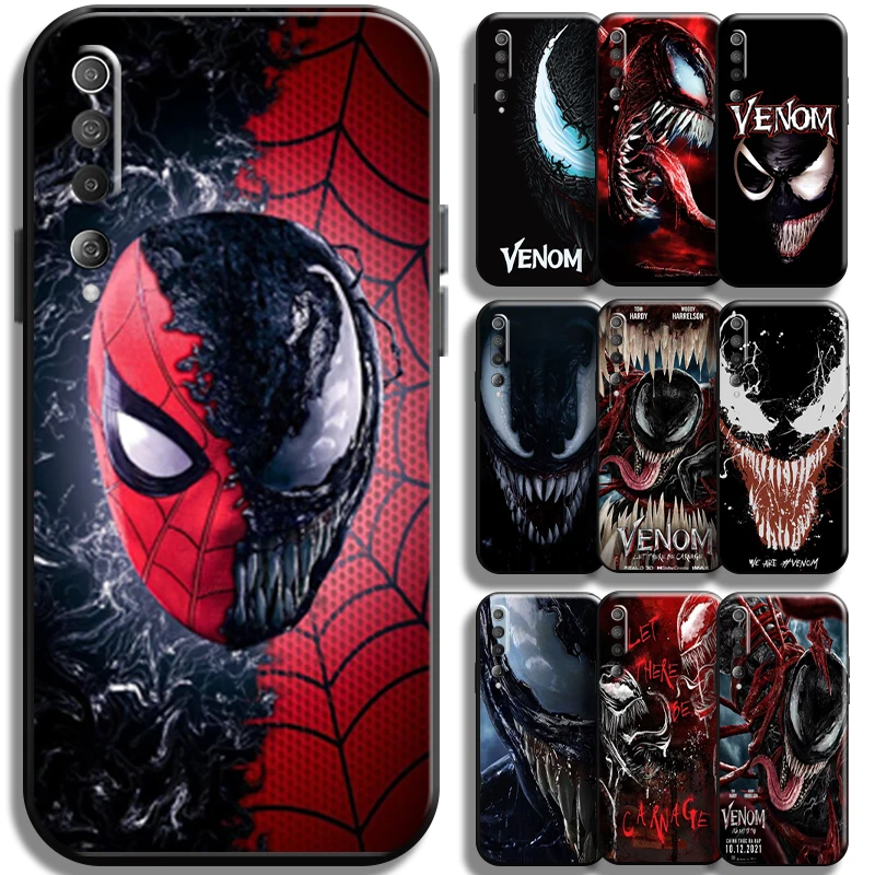 

Marvel Venom For Xiaomi Mi 10 10s Mi 10 PRO Mi 10 Lite Phone Case TPU Shockproof Cases Soft Back Carcasa Shell Full Protection