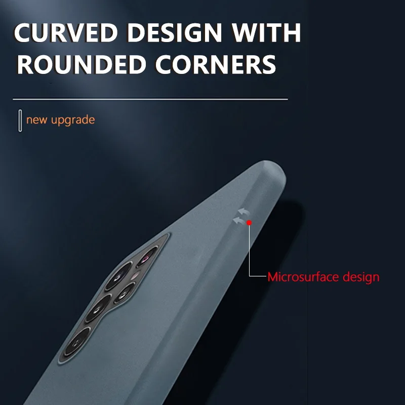 for samsung s22 ultra s21 fe s20 plus a52 a52s a53 5g note 20 ultra matte ultra thin slim hard shockproof phone case cover capa free global shipping
