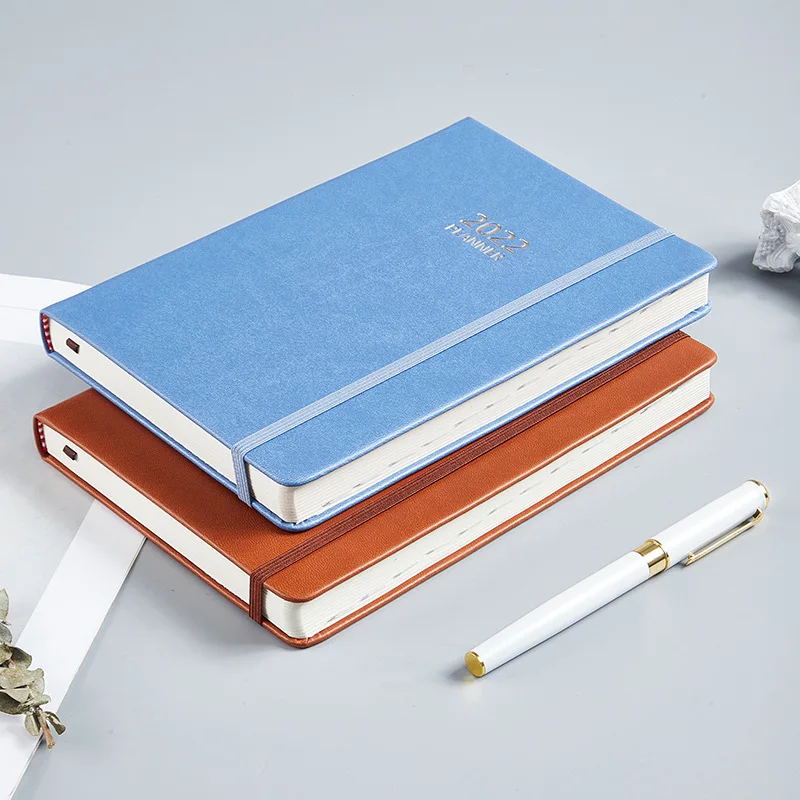 

2022 Schedule English Inside Page Notebook Office Time Management Calendar Book Notepad Stationery Planner School Agenda