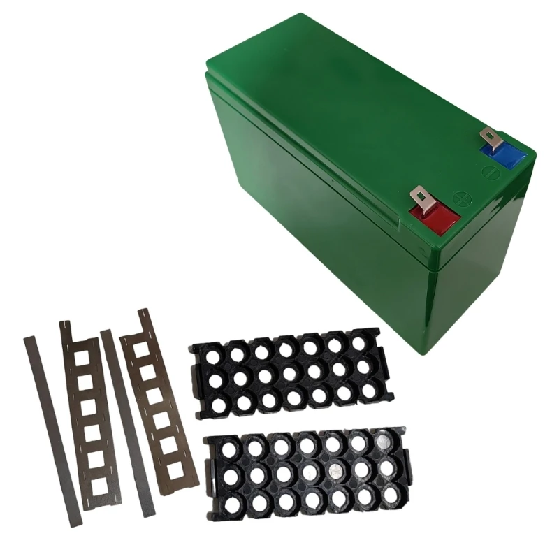 Прочный контейнер для литиевой батареи 12 В 7 Ач подходит пустой коробки на 18650