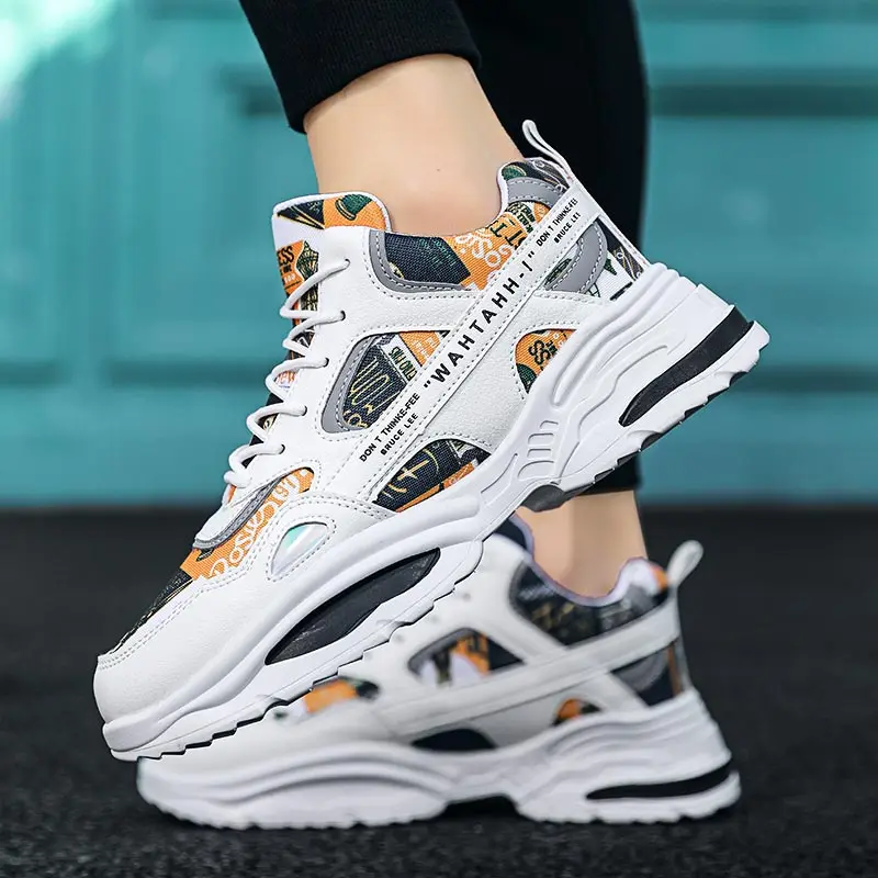 

chunky High platform Air Cushion Sneakers Size 7 Shoes Men Sport Gym Trainers Running For Man Sports Shoes For Men Vulcanise