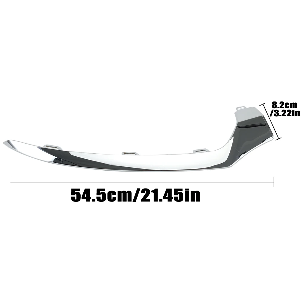 Хромированный передний бампер нижняя отделка молдинговая Крышка для Mercedes -Benz C