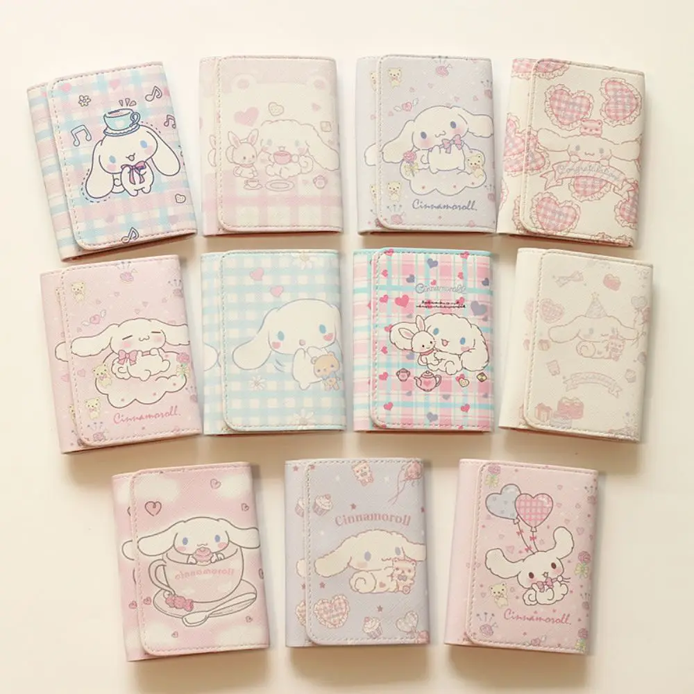 

Sanrio Wallet My Melody Cinnamoroll Children Wallet Cute Cartoon Girl Boy Folding Wallet Trifold Wallet Coin Purse Birthday Gift
