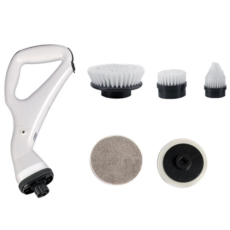 

BMBY-Household Electric Cleaning Brush Rechargeable Electric Scrubber With Removable Head Kitchen Toilet Cleaning Tool