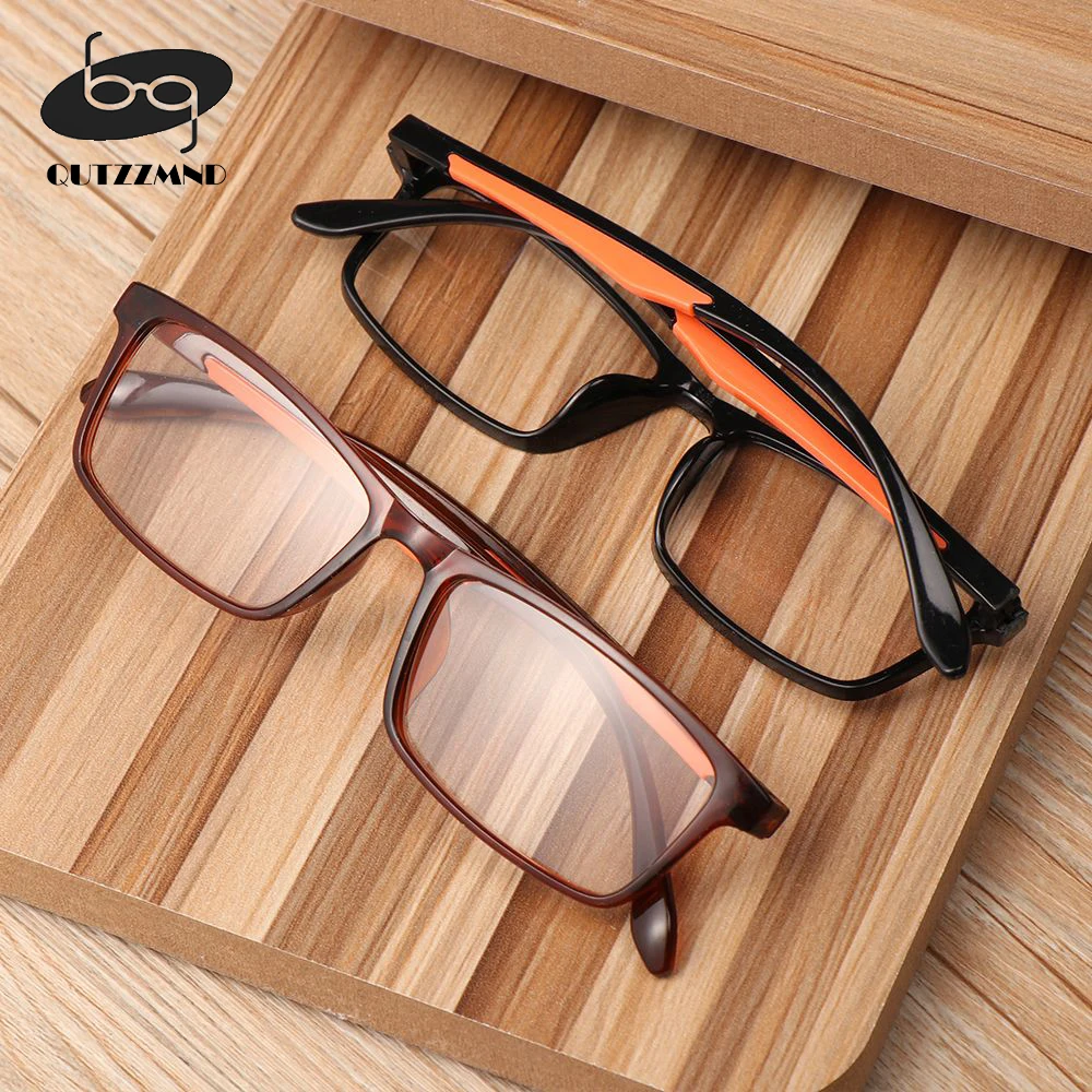 

Очки для чтения для мужчин и женщин TR90, аксессуар с прозрачными HD линзами, для близорукости, с диоптриями + 1,0... + 4,0, для родителей