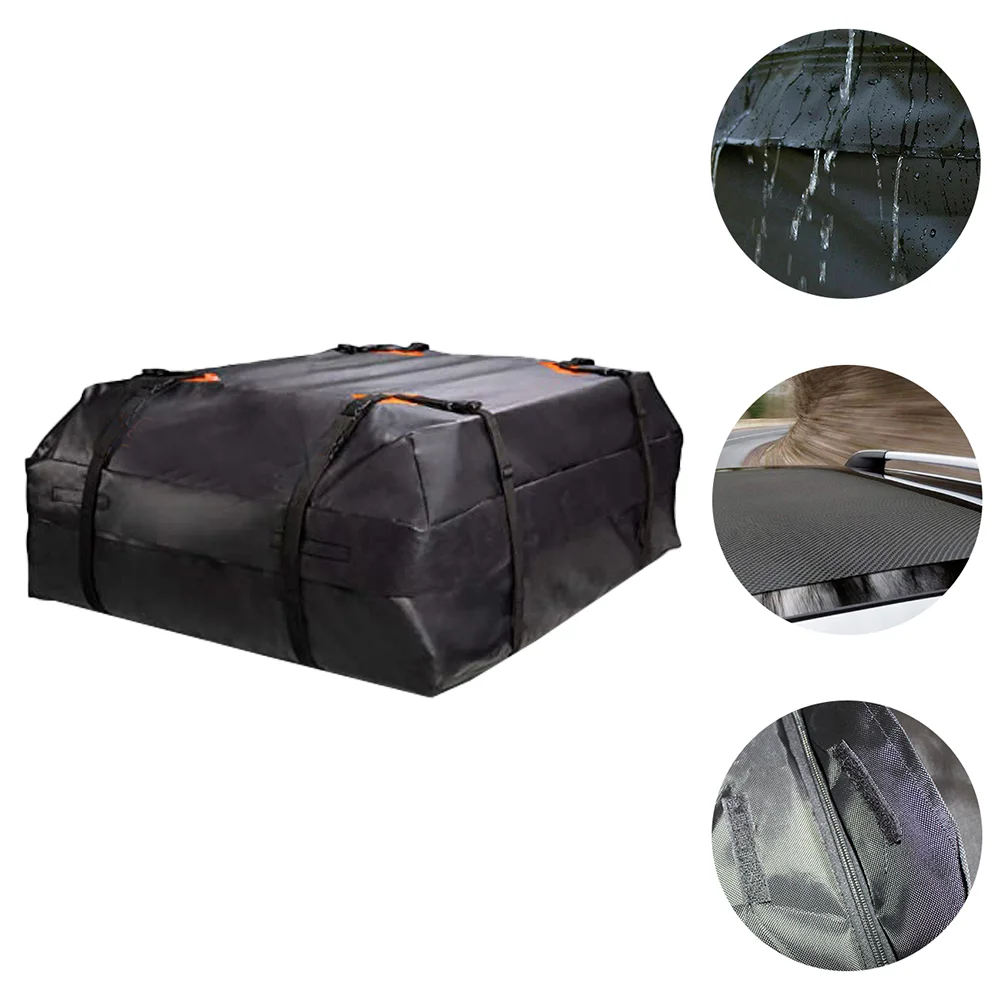 

1pc Rooftop Luggage Carrier Car Roof Storage Box Travel Storage Bag Car Rooftop Cargo Bag Trailer Cargo Carrier