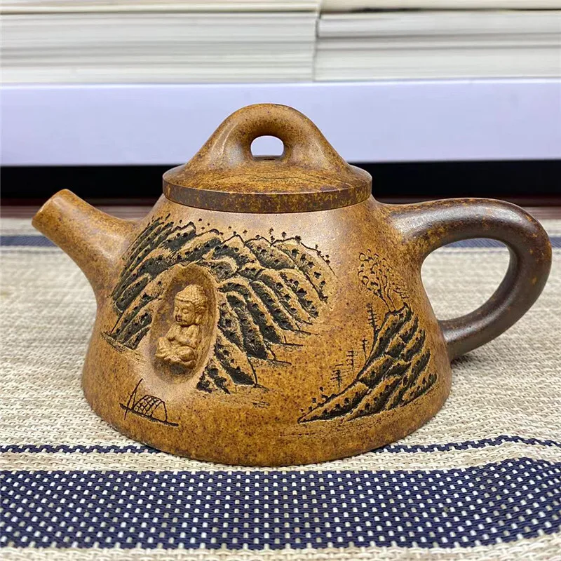 

Ручной чайник из фиолетовой глины Tyrant King 240 мл