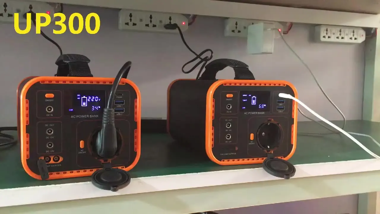 

Camping 80000 mah 300Wh mobile power banks 110V 220V AC 12v/5v Double Usb output portable external battery charger