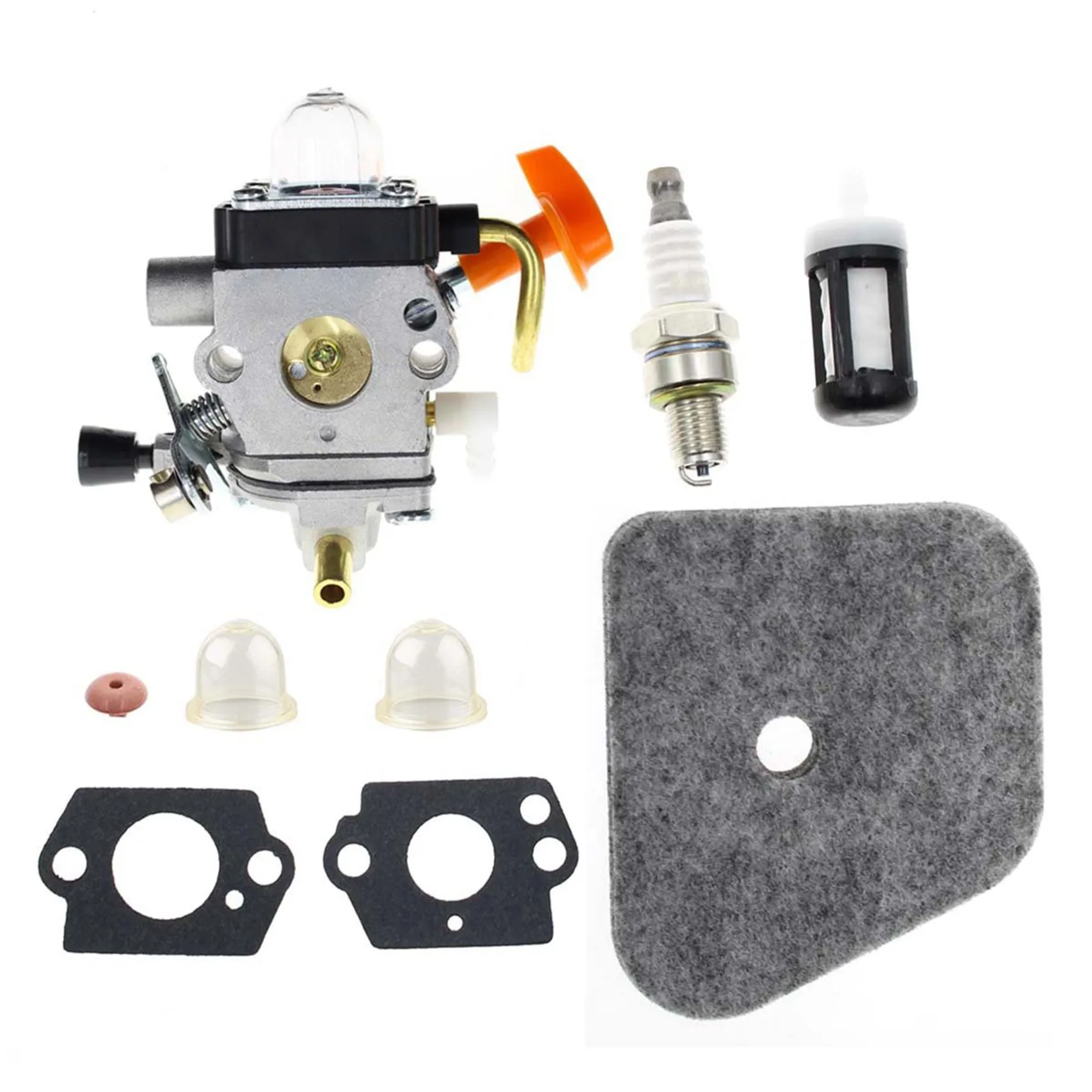 Подходит для карбюраторов Stihl FS90 FS100 FS100R FS110 FS110R FS130 HL90K HL95 HL100 HT100 HT101 HT130 KM90 KM10 KM130 |