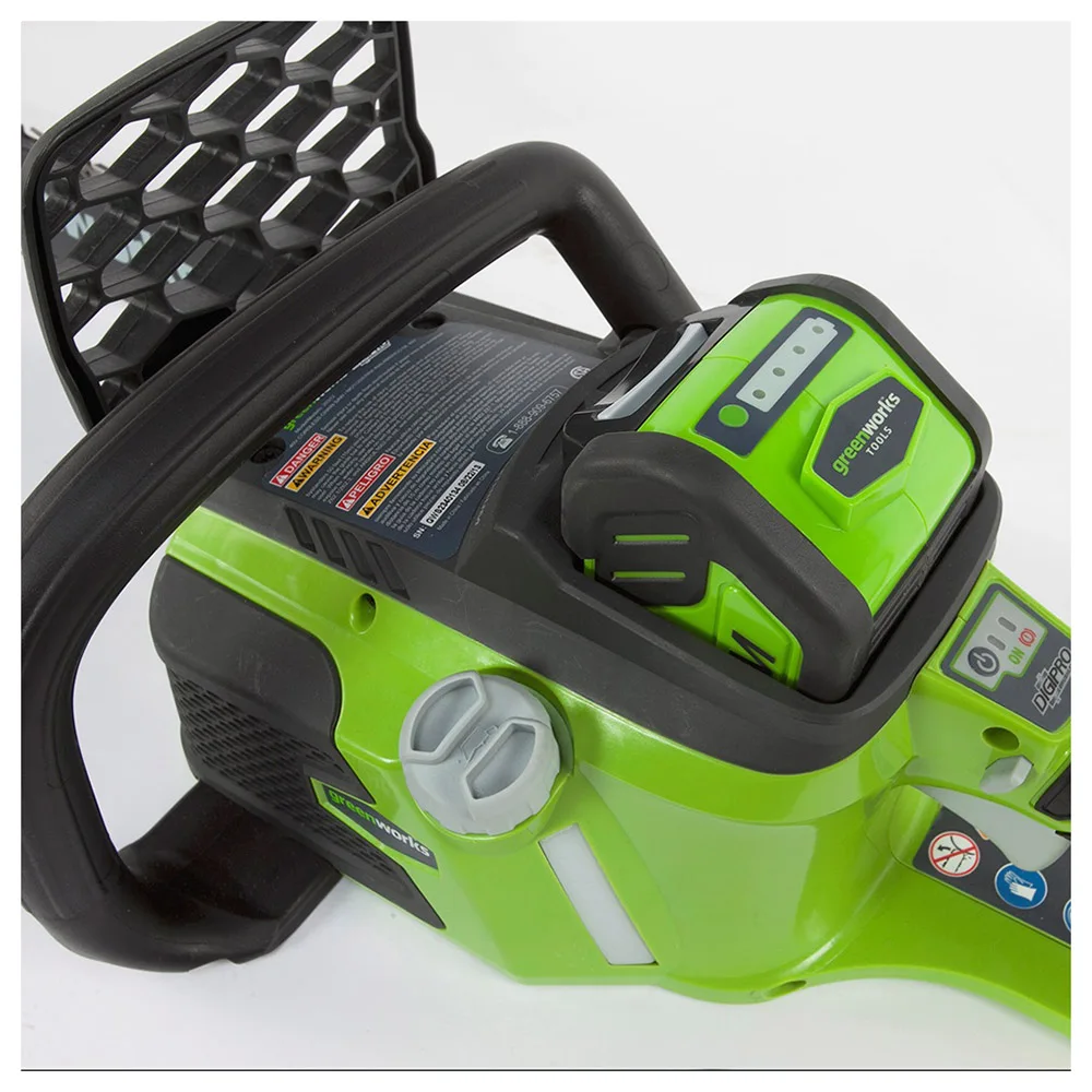 Пила цепная аккумуляторная Greenworks G40CS30 40V (Длина лезвия 300мм 60 минут автономной