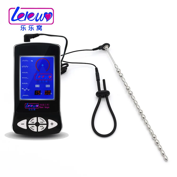 Секс-товары Кольца для пениса с электрошоком устройство массажа тела импульсный