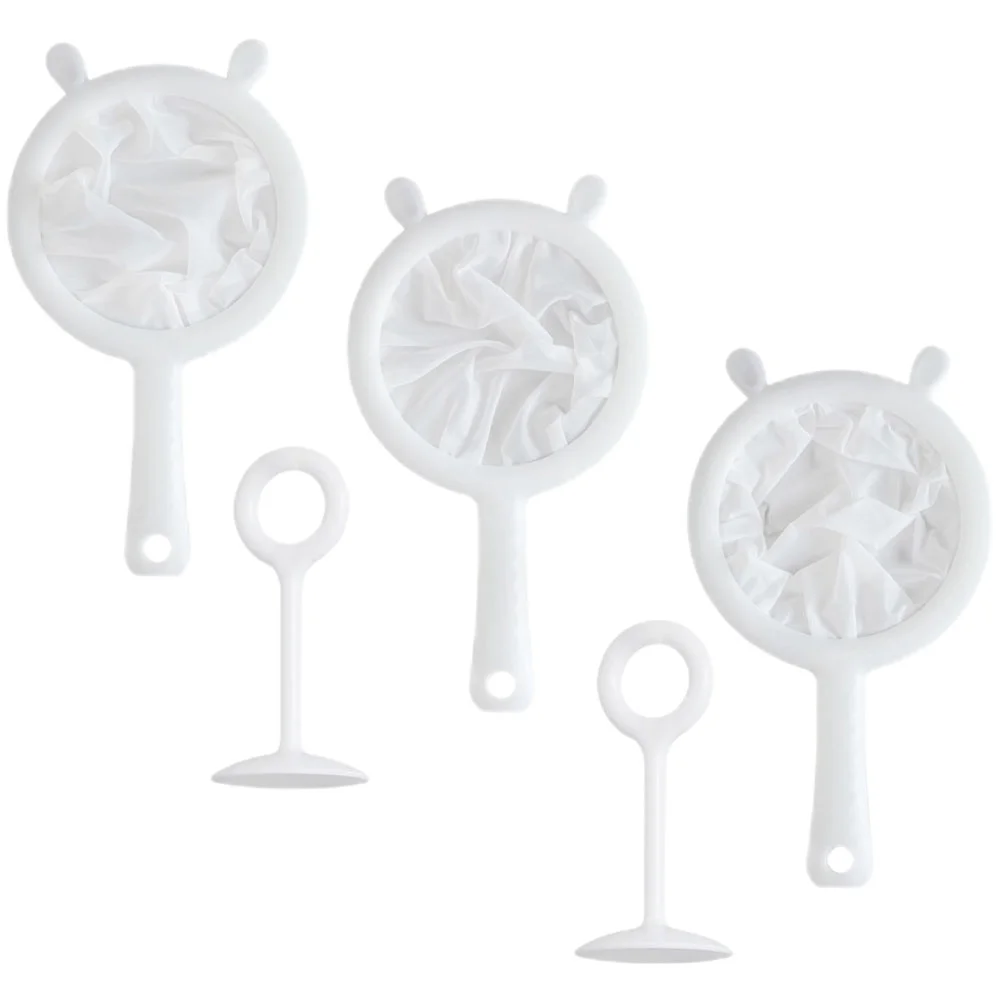 

1 Set of Kitchen Ultra-fine Mesh Strainer Kitchen Mesh Filter Outdoor Mesh Filter with Press Tool