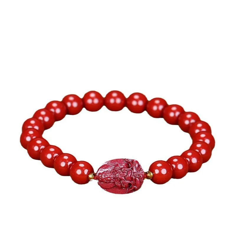 Vermilion браслет с песочным рисунком ручной работы из бисера золотым песком Eight Guardian