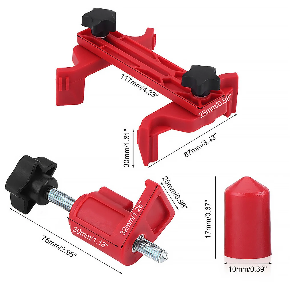 

Universal 4 to 6 Inch Camshaft Clamp Kit Camshaft Engine Timing Locking Tool Sprocket Gear Kit