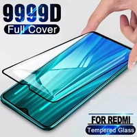 9999d full cover tempered glass for xiaomi redmi note 9 8 8t 10 pro 10x pro screen protector redmi 8a 8 9 9a 9c nfc 9t 10t glass