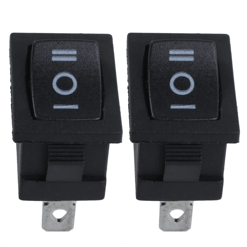 

New 2X SPDT ON-OFF-ON 3 Position Snap In Boat Rocker Switch AC 250V/6A 125V/10A