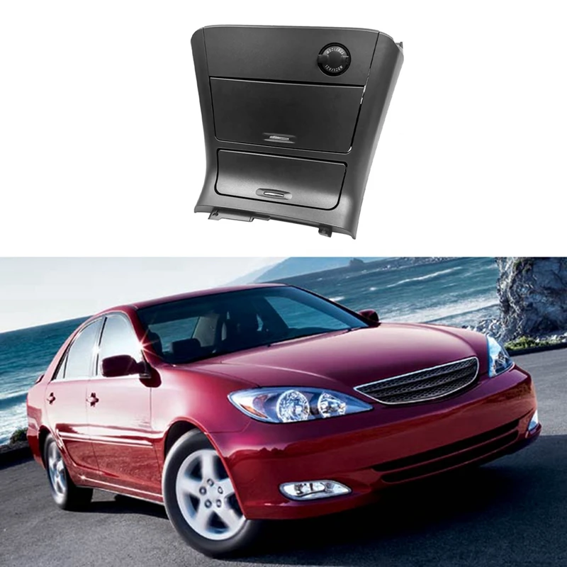 

1 Pack Car Central Control Gear Shift Storage Box Grey Panel Assembly Replacement Accessories For Toyota Camry 2003-2006
