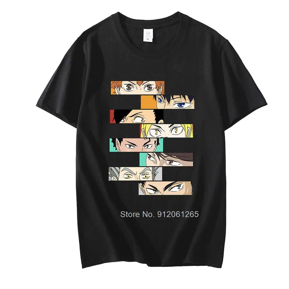 

Haikyuu Amine Tees Tops Male Kawaii Couple Clothes Graphic Tee Shirt Tumblr Streetwear T Shirt Harajuku Funny
