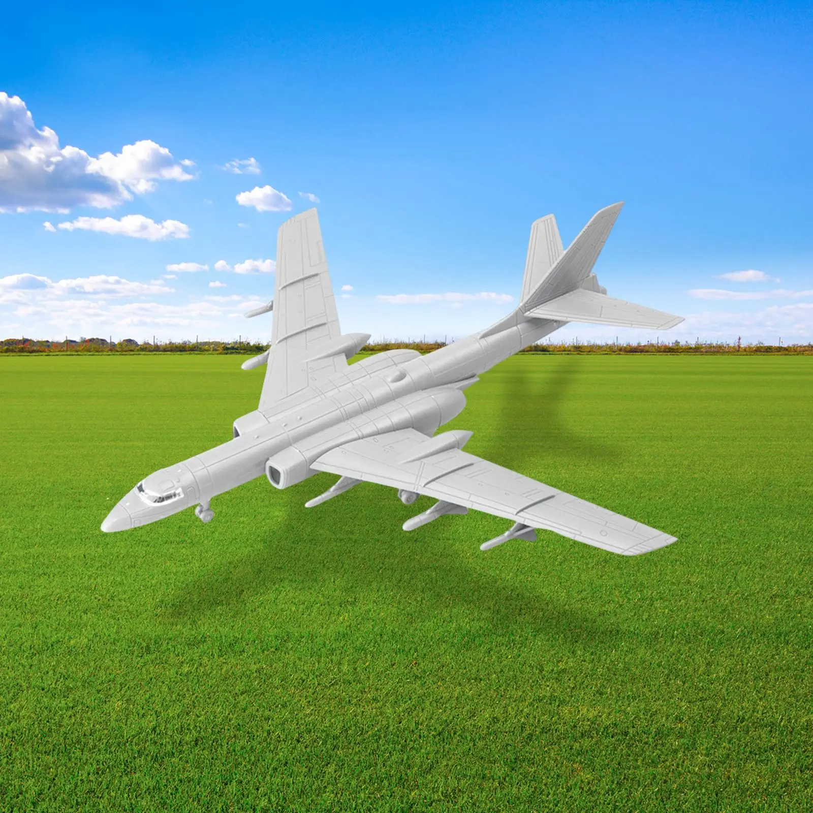 Модель самолета собранная модель с подставкой H 6K 4D для подарка