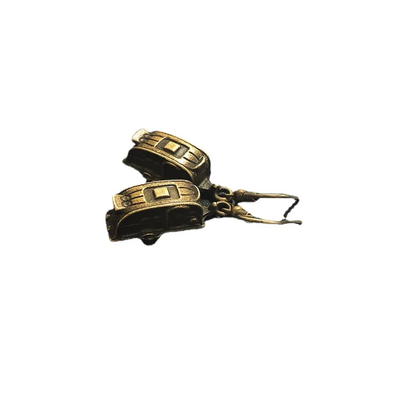 Модные женские ювелирные изделия Anqutie золотые автомобильные висячие серьги