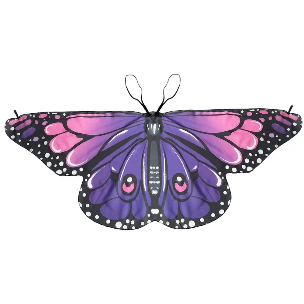 

Детская шаль-крылья бабочки красочный хлопок