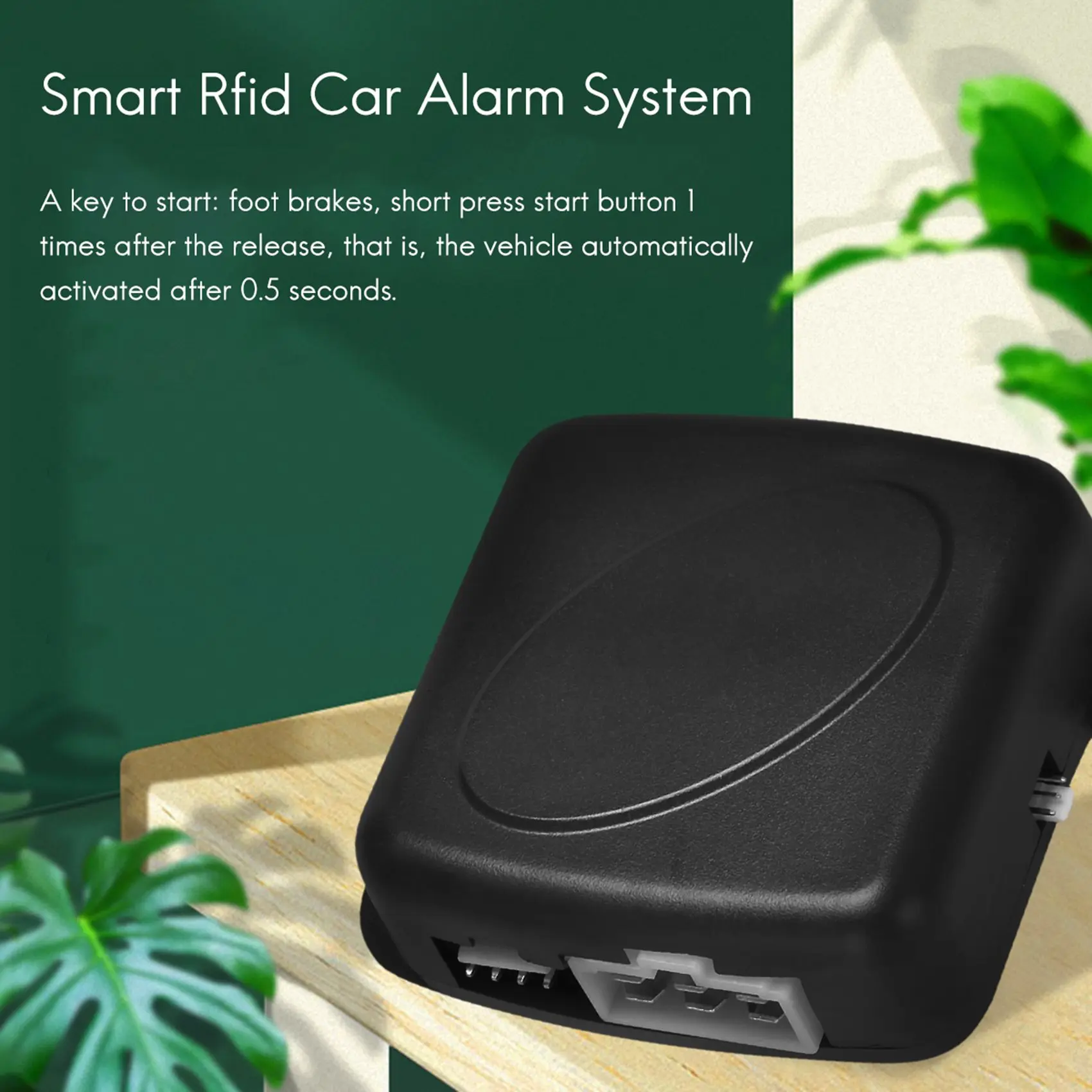 Смарт RFID Автомобильная сигнализация кнопка запуска и остановки двигателя