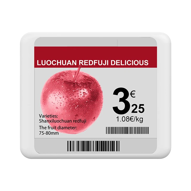 Электронная бирка с Bluetooth версией ярлык этикетка для супермаркета офиса