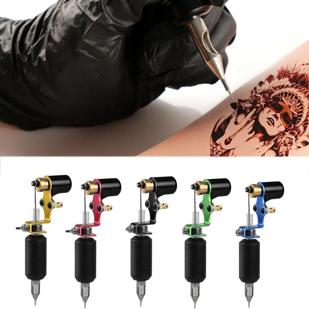 

1Set Tattoo Machine Beginner Kit Body Art Long Lifespan Metal Liner Shader Eyebrow Tattoo Makeup Machine