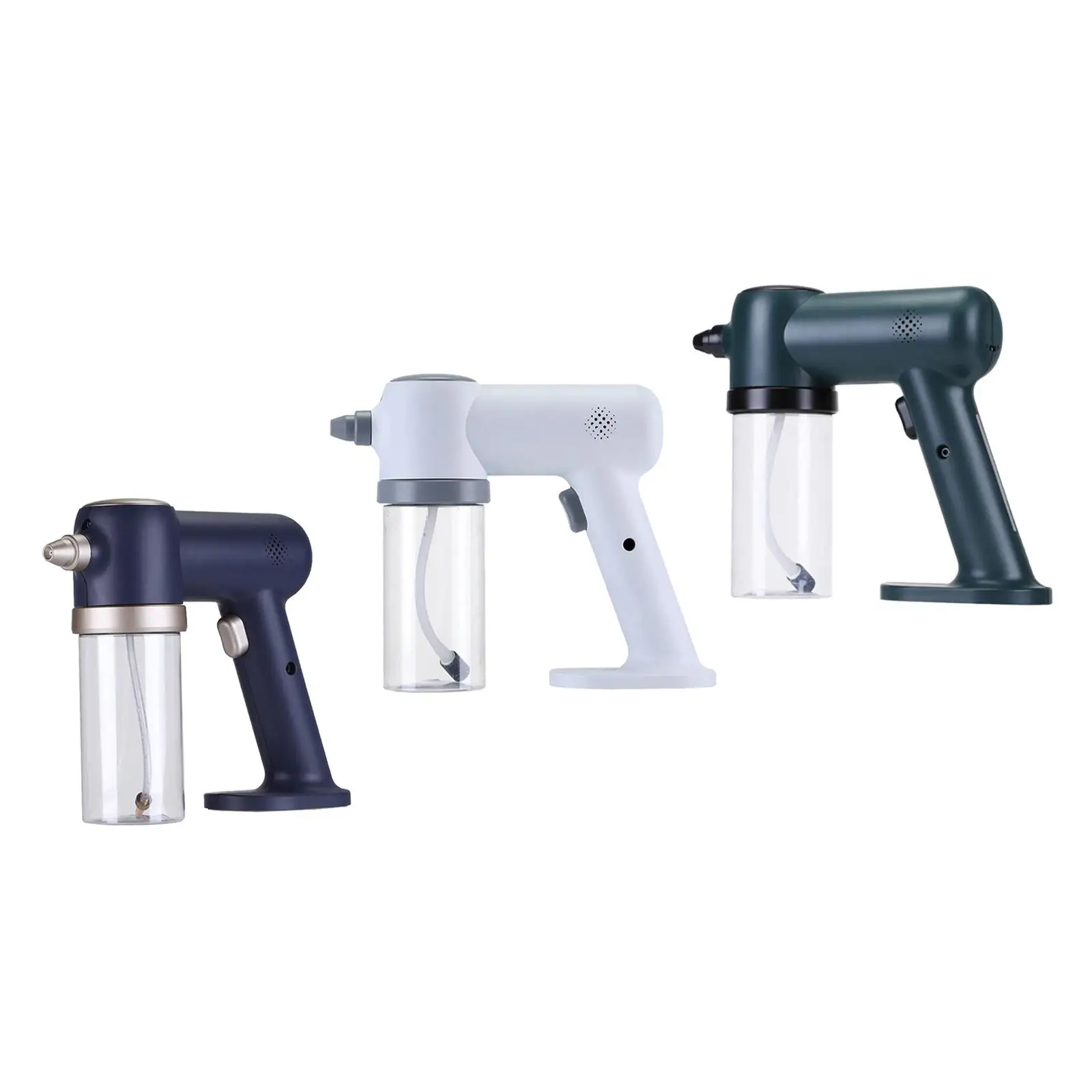 

300ML Handheld Nano Atomization Sanitizer Sprayer Blue Light Rechargeable Spray Gun Home Disinfection Machine Atomizer