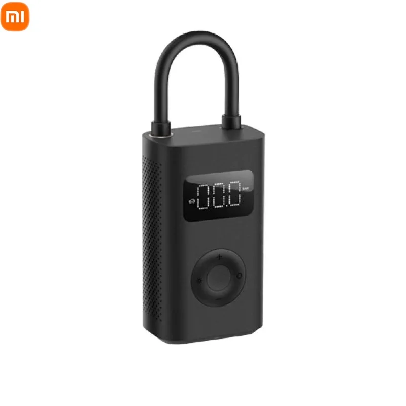

Xiaomi Mijia Electric Inflator Portable Air Pump 1s Mini LED Smart Digital Pressure Sensor for Bike Motorcycle Car Tire Soccer