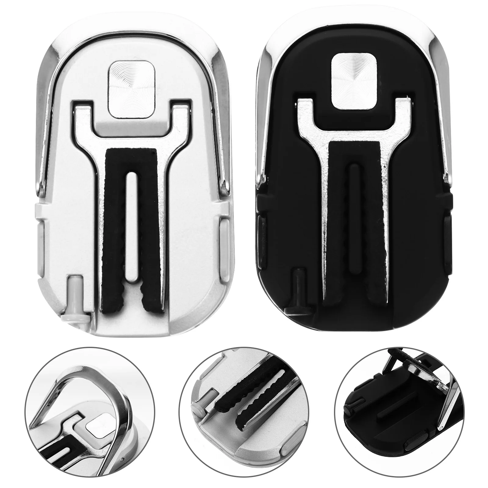 

2Pcs Convenient Multifunctional Ring Holders Mobile Kickstands for Car