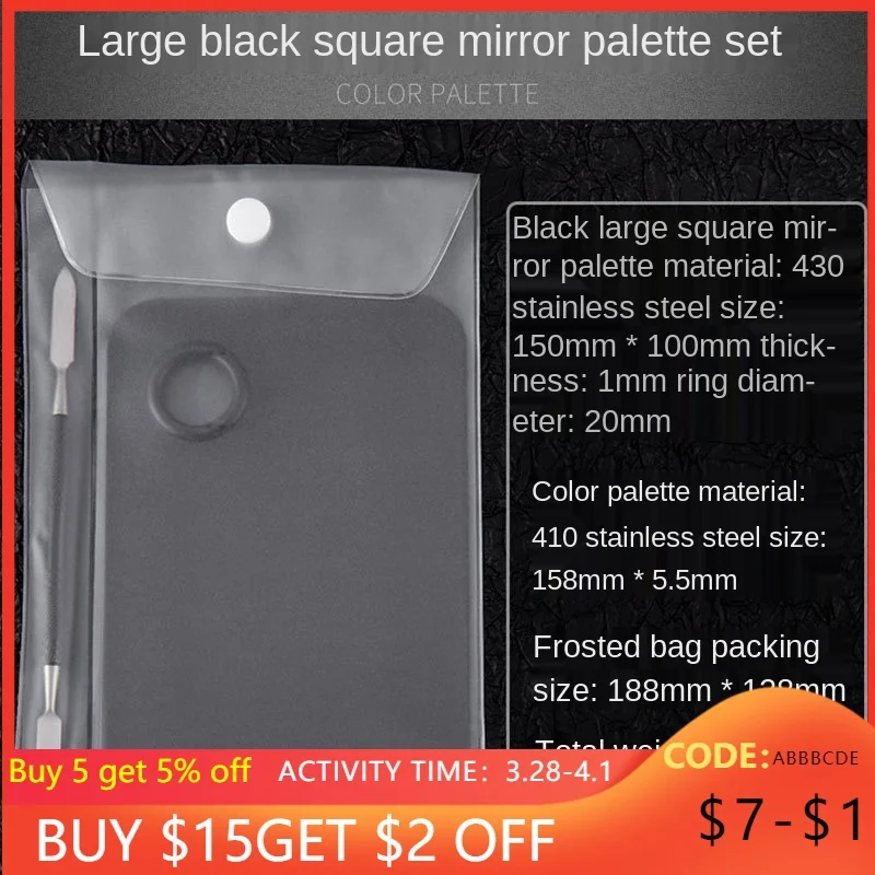 

YIYIACE Palette Art Alternative Paint Tray Artist Watercolor Plastic Palette Supply Watercolor Palette Paint Tray Make Up Tool