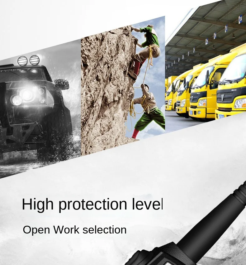 Baofeng BF-UV82 Walkie-talkie Dual-segment Dual-display UV5R Walkie-talkie Civil Flashlight Radio UV82 Handset