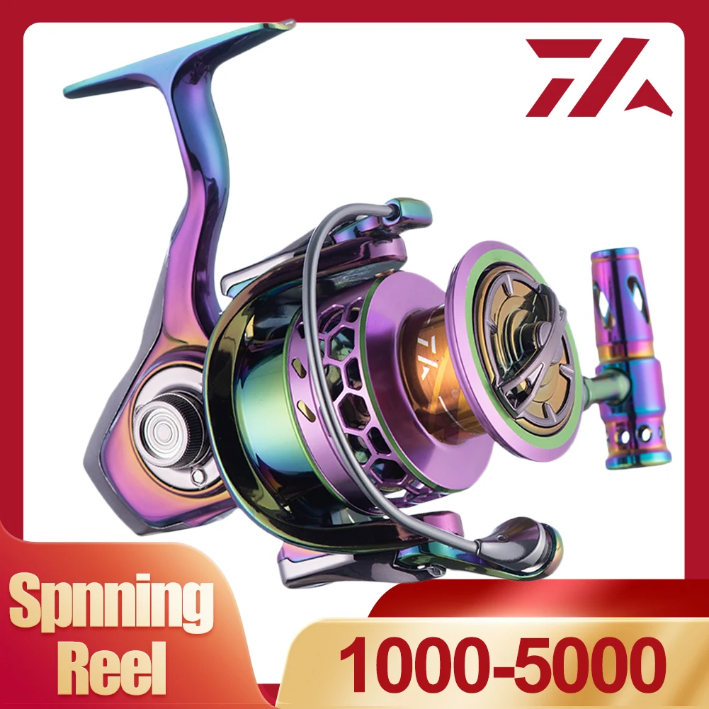 

Spinning Reel 1000-5000 Series Metal Fishing Reel 15KG Max Drag Deep Metal Spool Freshwater Saltwater Carp Fishing Accessories