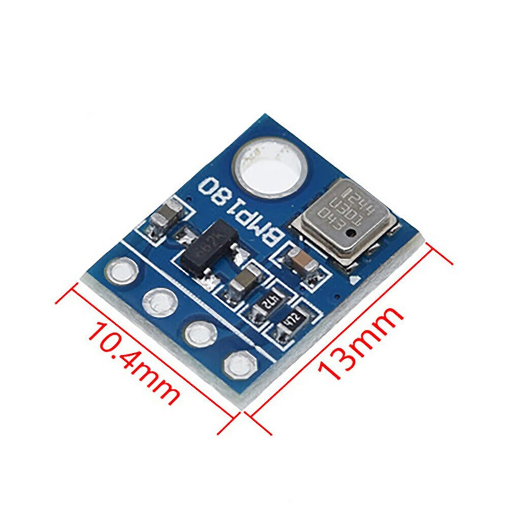 

I2C интерфейсный датчик Module-0,5 мкА при 1 Гц от 1,8 в до 3,6 В, атмосферное давление GY-68 BMP180 с низким энергопотреблением