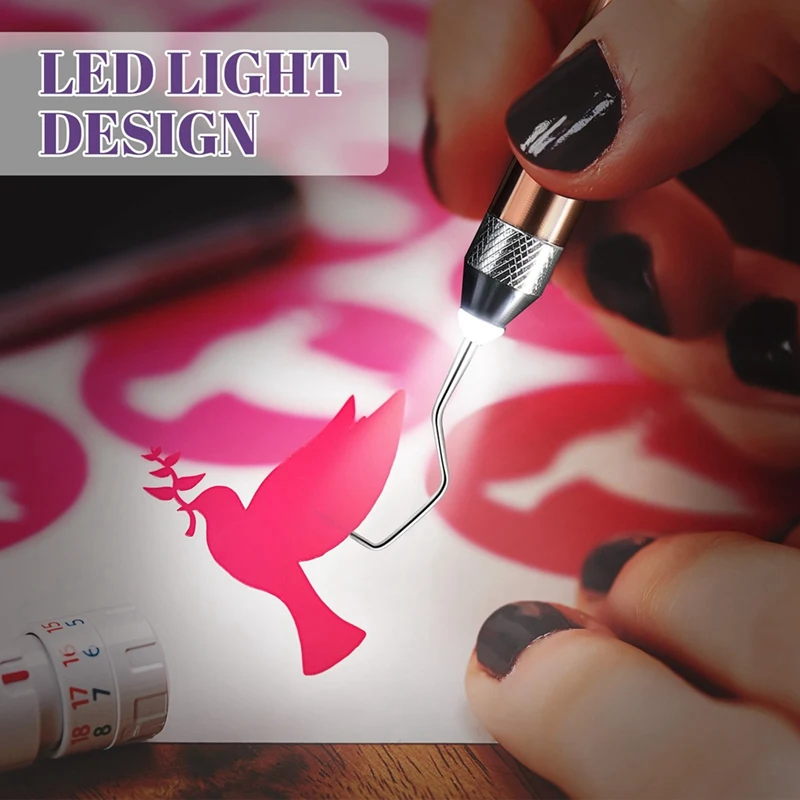 10 шт. виниловая ручка для выжимания искусственный винил 5 головок ручки 2