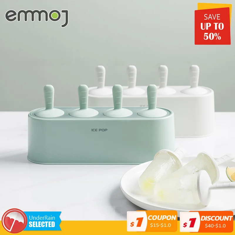 

DIY Popsicle Yogurt Chocolate Mold Ice Cream Tool Silicone Cute Cartoon Children Dessert Kitchen Tools Refrigerator Frozen