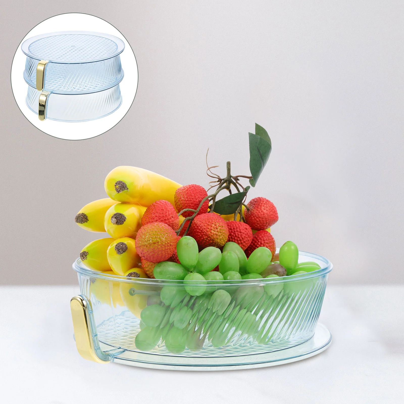 

Kitchen Cover Protection Cover Handheld Fruits Tray Dome Dish Cover